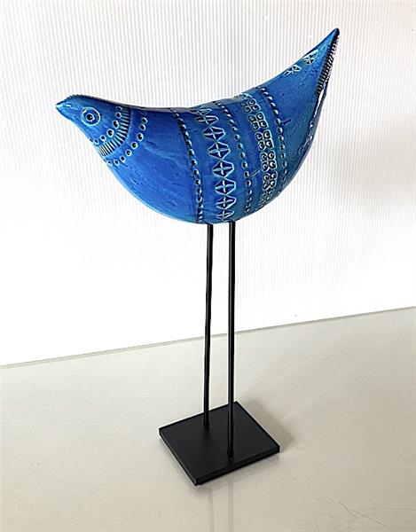Aldo Londi BIRD figure Rimini Blu collection by Bitossi
