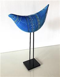 Aldo Londi BIRD figure Rimini Blu collection by Bitossi