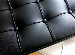 mies barcelona pavilion chair leather parts