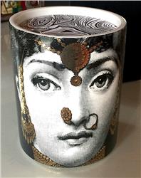 FORNASETTI L'ECLAIREUSE gold SCENTED CANDLE