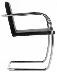 BRNO Tubular Chair by Mies van der Rohe