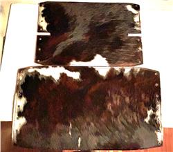 le corbusier camp chair cow fur seat and back