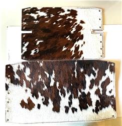 le corbusier camp chair cow fur seat and back