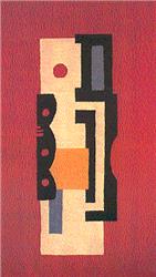 Cubic Red by fernand leger