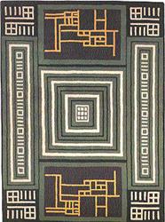 Mah-Jong rug by jourdain 1922