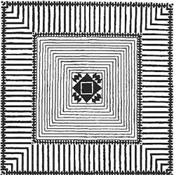 Vienna 1 area rug by josef hoffmann