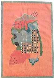 Heaven  rug designed by windels 1923