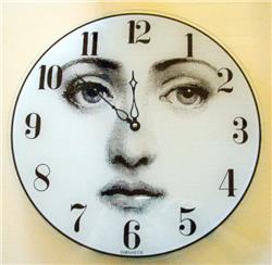 WALL CLOCK OROLOGIO VISO in STOCK