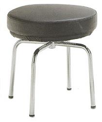 le corbusier siege tournant stool