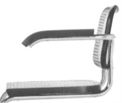 breuer cesca armchair cane seat/back/arms