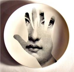 fornasetti plate # 15 tema e variazioni in STOCK