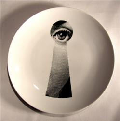 fornasetti plate # 14 tema e variazioni in STOCK