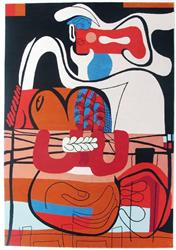 le corbusier rug tapestry