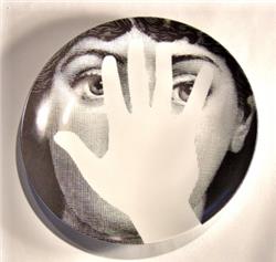 fornasetti plate # 16 tema e variazioni in STOCK