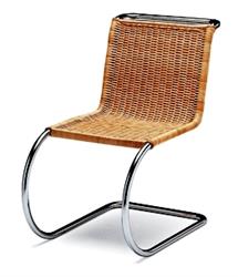 mies van der rohe MR side chair cane