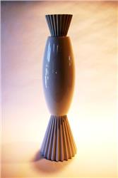 mendini white tall vase   SOLD