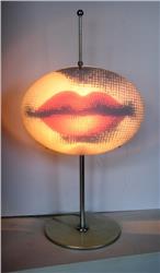 fornasetti lips table lamp SOLD
