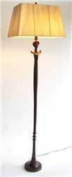 GIACOMETTI STYLE FLOOR LAMP bronze finish