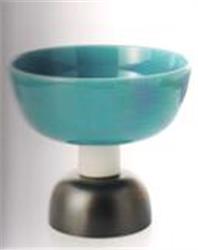 bowl turquoise large by ettore sottsass in STOCK