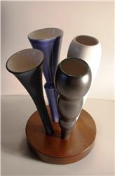 marco zanini 4 vases composition