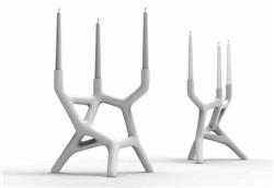 coral candlestick white by cedric ragot