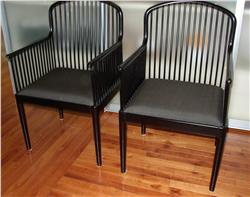 PAIR OF DAVID ALLEN STENDIG CHAIRS