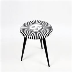 fornasetti sole raggiante stool BW