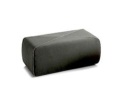 Joe Colombo Crossed Pouf large