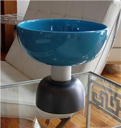 bowl turquoise large by ettore sottsass IN STOCK