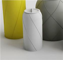 SEAMS VASE with LID B by BENJAMIN HUBERT