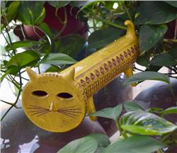 yellow cat figure limited edition in STOCK