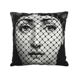 Piero Fornasetti Pillow cushion Burlesque in STOCK