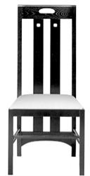 Ingram chair designed by Charles Rennie Mackintosh