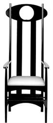 Argyle armchair designed by Charles Rennie Mackintosh