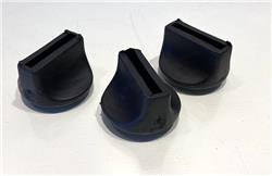 replacement rubber feet set of 3 LC chaise