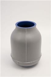 SEAMS VASE BARREL SMALL by BENJAMIN HUBERT