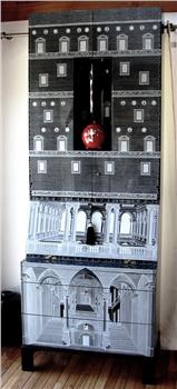 Piero Fornasetti, Architettura Filing Cabinet, Design, 2021