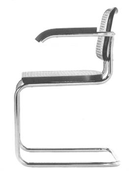 Marcel Breuer Cesca armchair (cane)