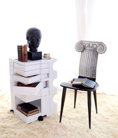 Joe Colombo Boby trolley B-35 White