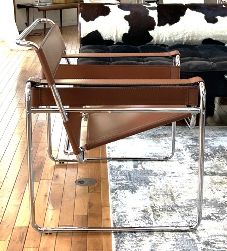 Breuer Wassily Chair Cuoio Pienofiore