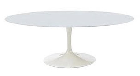 Saarinen Oval dining table laminated