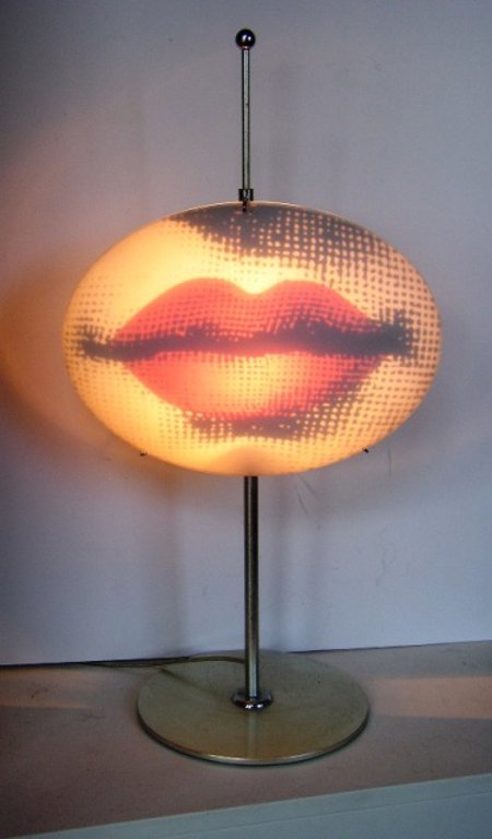 fornasetti lips table lamp SOLD