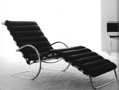 Mies van der rohe adjustable chaise