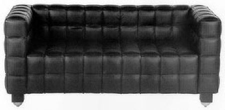 Josef Hoffmann Kubus 2 seat sofa