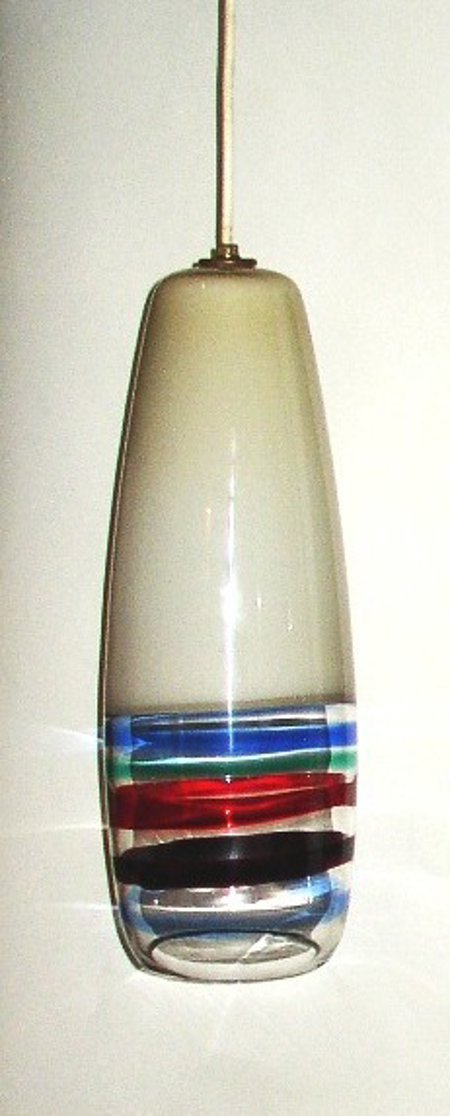 VENINI LAMP SIGARO VIGNELLI 1956 WHITE