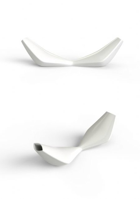 vaso bird white by monica forster