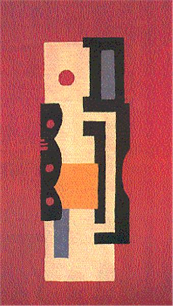 Cubic Red by fernand leger